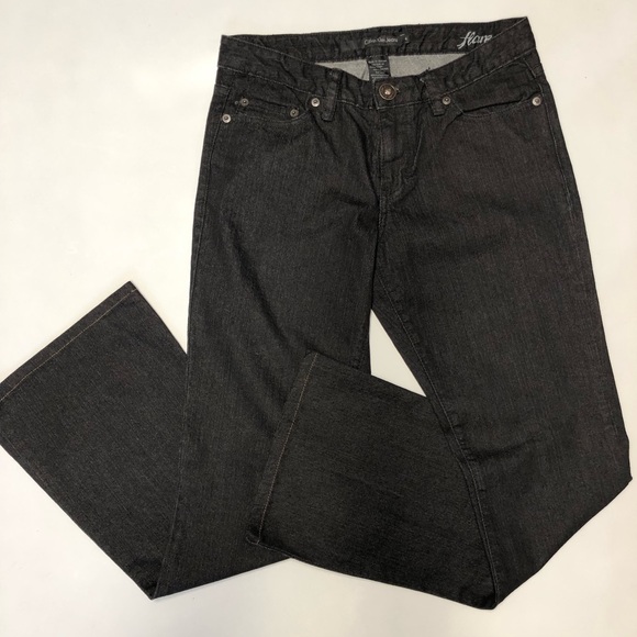 Calvin Klein flare leg low rise jeans size 4 - Picture 1 of 13